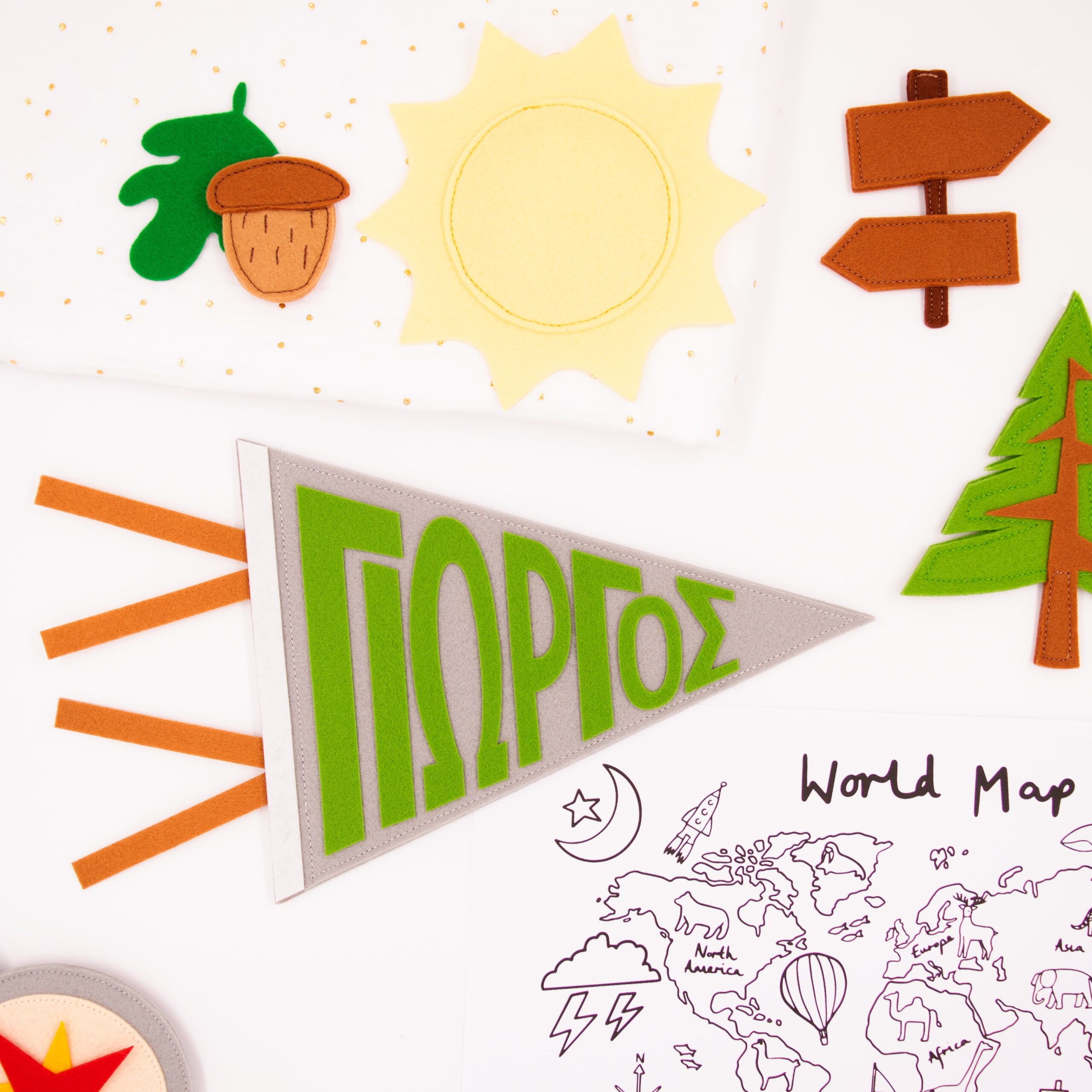 Διακοσμητικά Σημαιάκια - Προσωποποιημένα