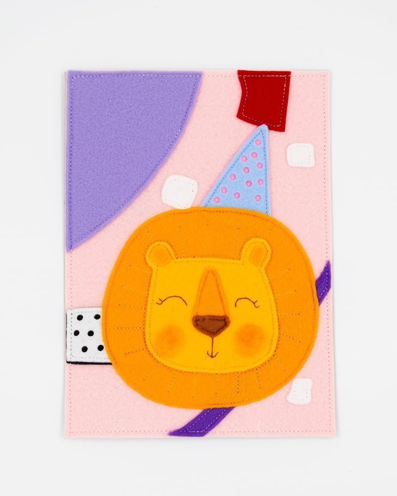 Κάρτα Γενεθλίων - Ζώα - Λιοντάρι