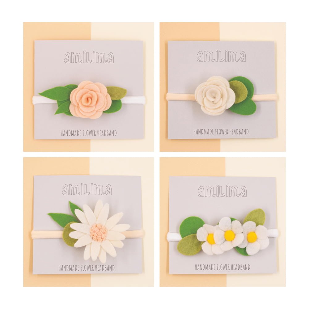 Μικρές Στέκες Μαλλιών - Λουλούδια