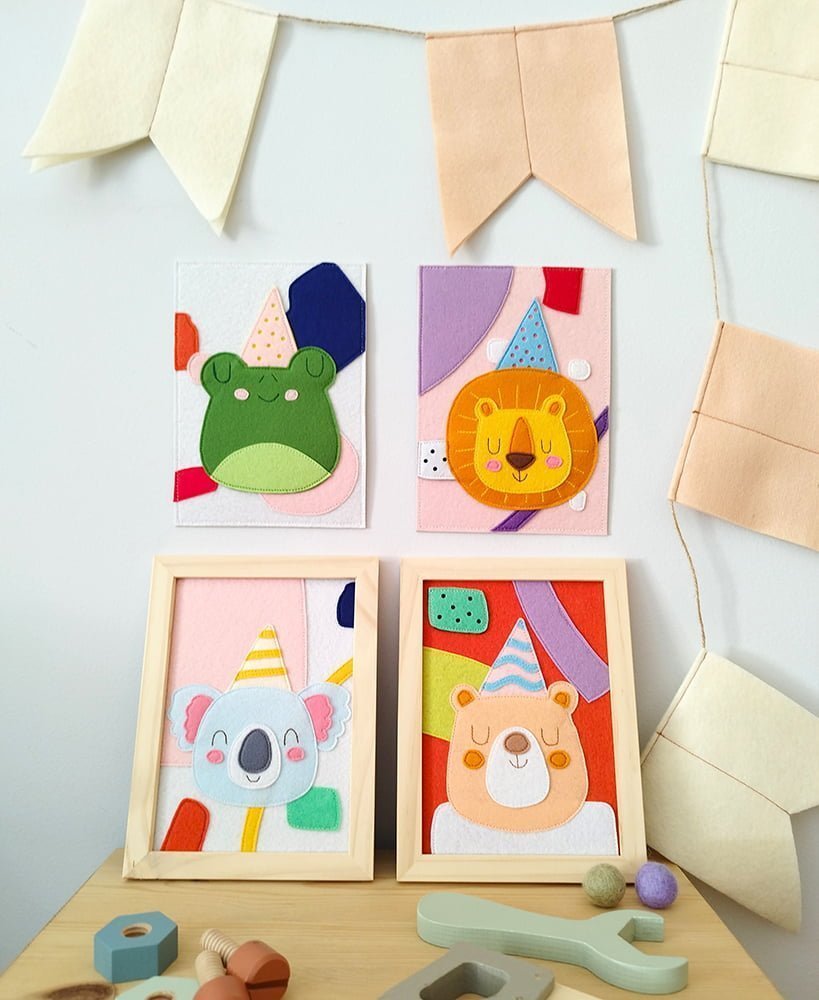 Κάρτα Γενεθλίων - Ζώα