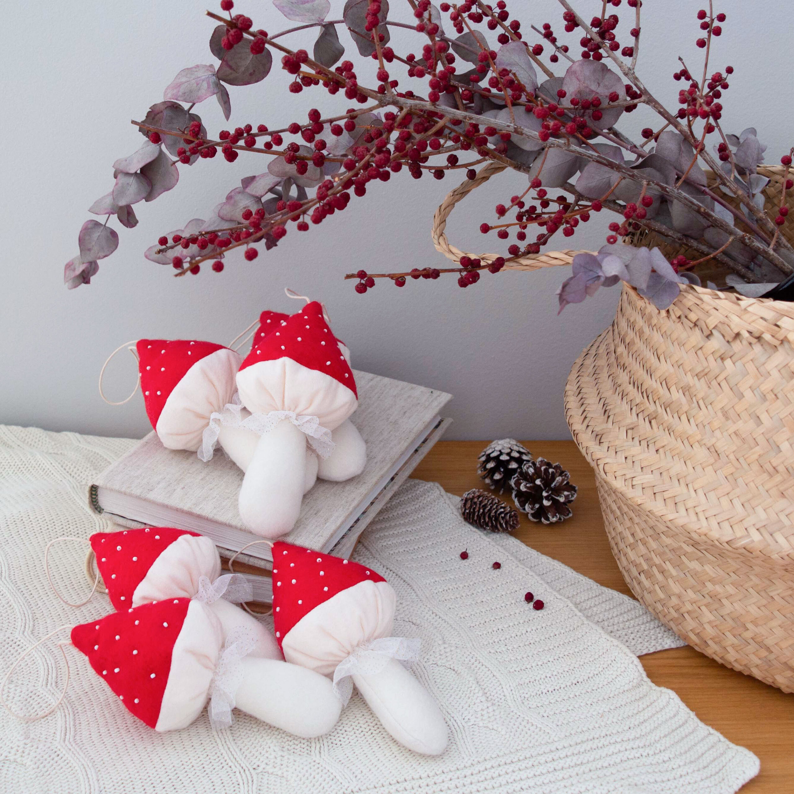 Χριστουγεννιάτικα Στολίδια - Μανιτάρι