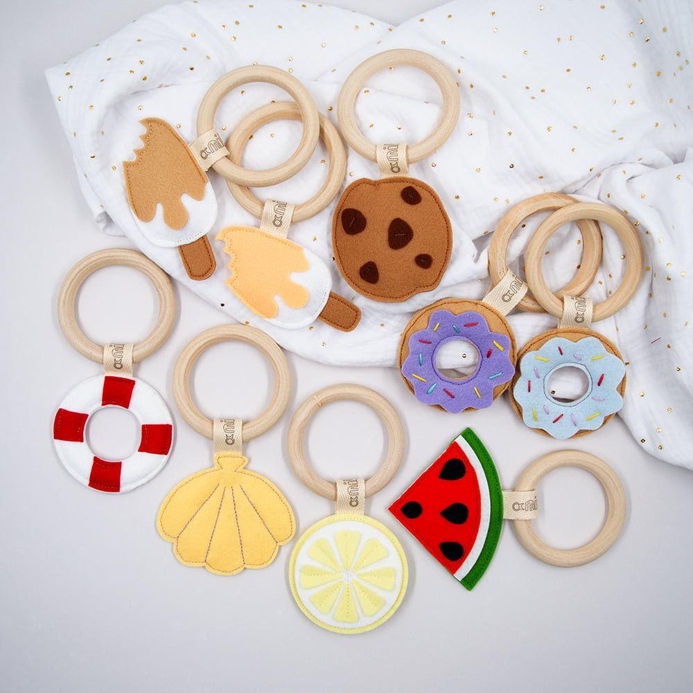 Μεγάλος Μασητικός Κρίκος με Μαλακό Παιχνίδι