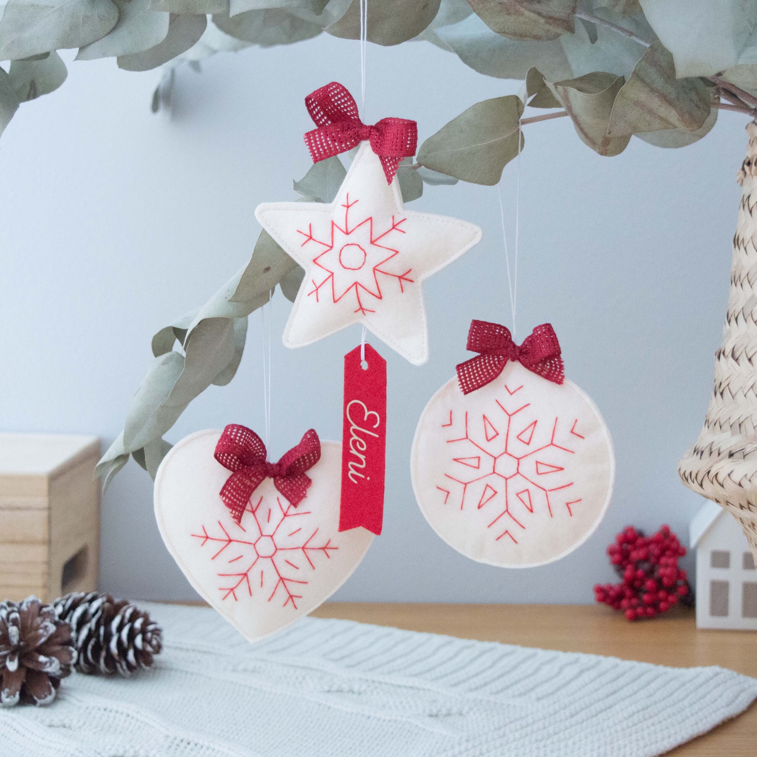 Χριστουγεννιάτικα Στολίδια - Χιονονιφάδες