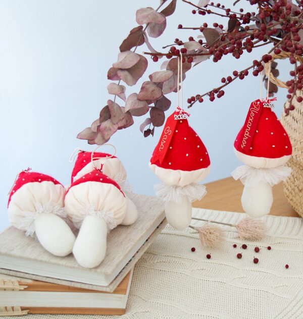 Χριστουγεννιάτικο Γούρι 2026 - Μανιτάρι