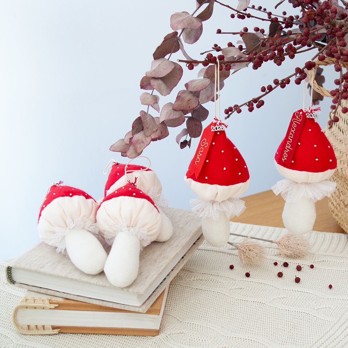 Χριστουγεννιάτικο Γούρι 2026 - Μανιτάρι